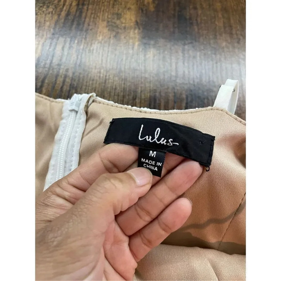 Lulus Amazing Allure White Crochet Lace Bodycon Midi Dress  Size M - Picture 7 of 14